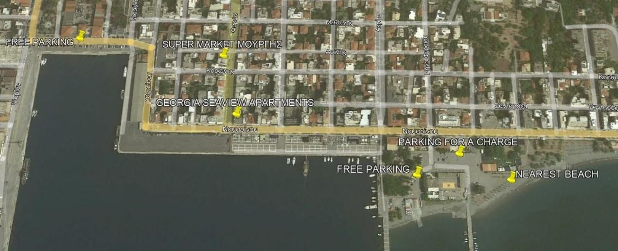 Georgia Seaview Apartment B3 Kalamáta Kültér fotó